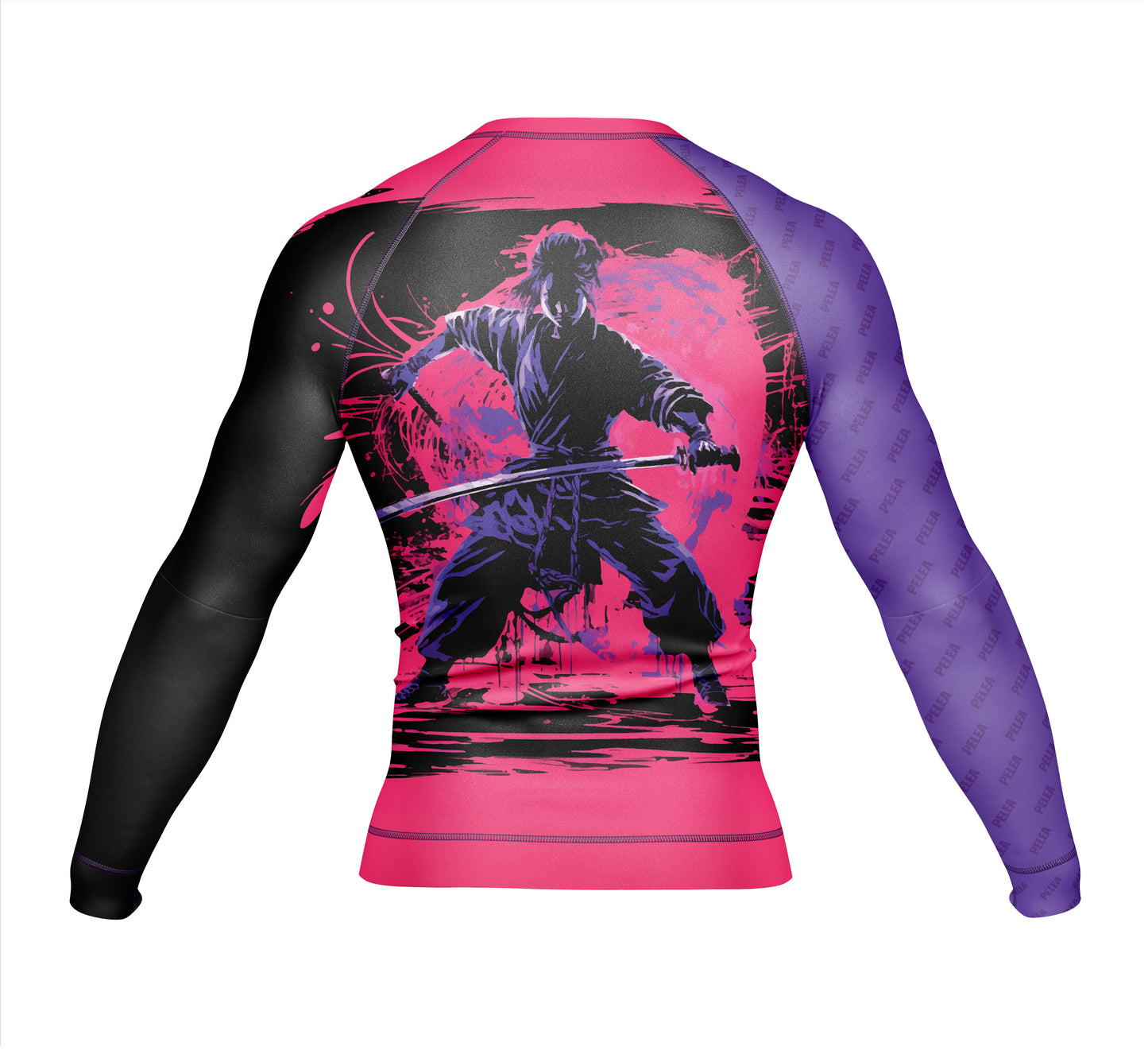 Shadow Ronin: Bushido Quest - Stealth? In Bright Pink? Embrace the contradiction with this eye-catching rash guard. Because real ninjas wear pink.