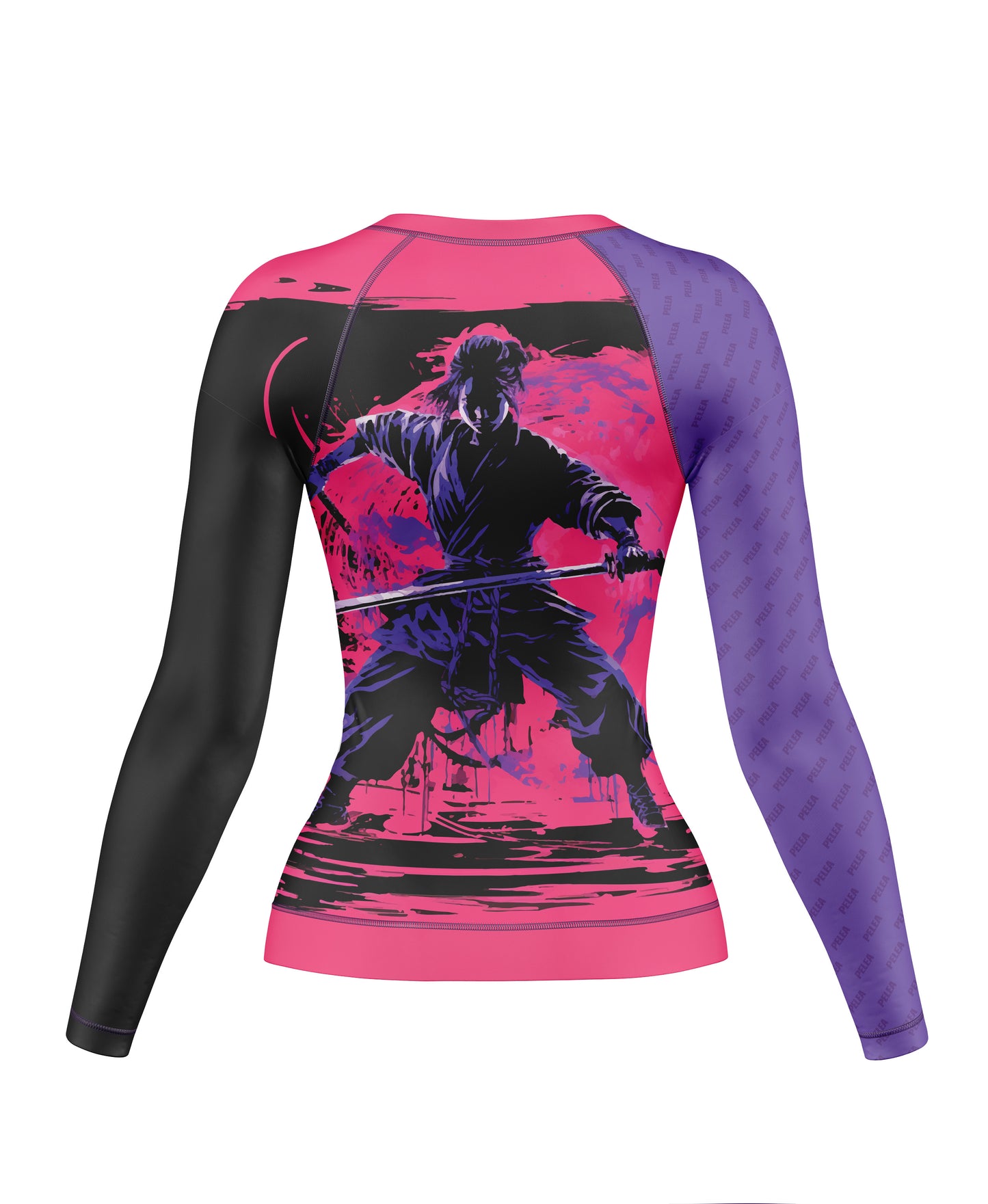 Shadow Ronin: Bushido Quest - Stealth? In Bright Pink? Embrace the contradiction with this eye-catching rash guard. Because real ninjas wear pink.