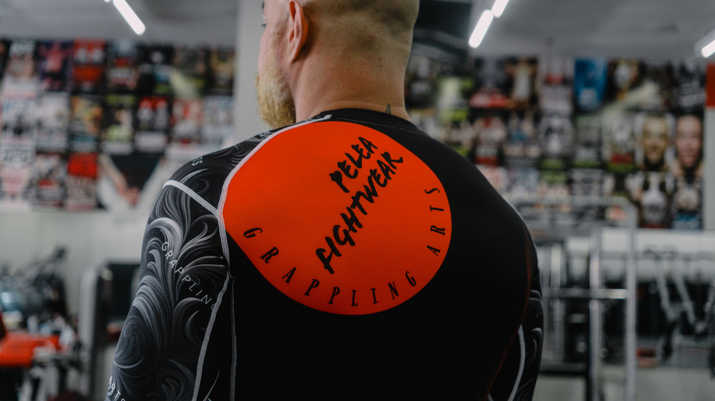 Embrace the Dragon: Dragonfire Grip Rash Guard